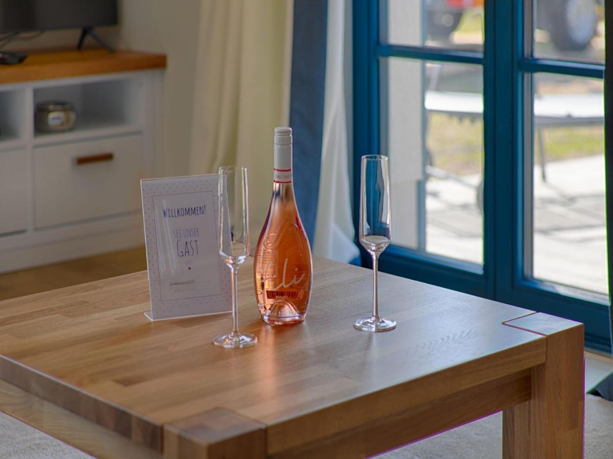 Reetland Am Meer - Premium Reetdachvilla Mit 3 Schlafzimmern, Sauna Und Kamin F23 Дранске Екстер'єр фото